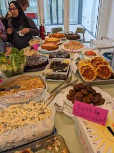 Zu Gast beim Integrationscafé im Johannahaus