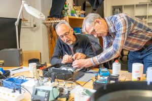 Das Repair-Café in der Zechenwerkstatt hatte auch geöffnet