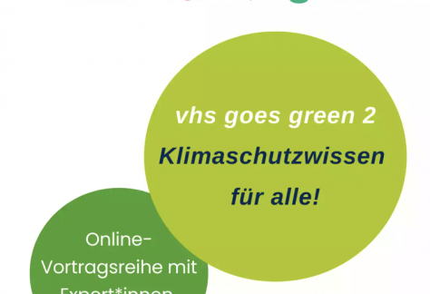 Klima und Kultur Flyer der VHS Dinslaken