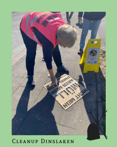 Cleanup Dinslaken Make Müllsammeln great again Nicht mein Müll - aber mein Dinslaken