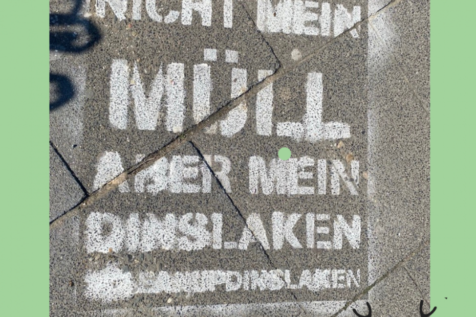 Cleanup Nicht mein Müll – aber mein Dinslaken