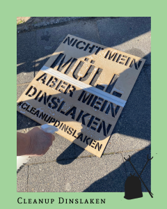 Nciht mein Müll -  aber mein Dinslaken Cleanup Dinslaken Make Müllsammeln great again